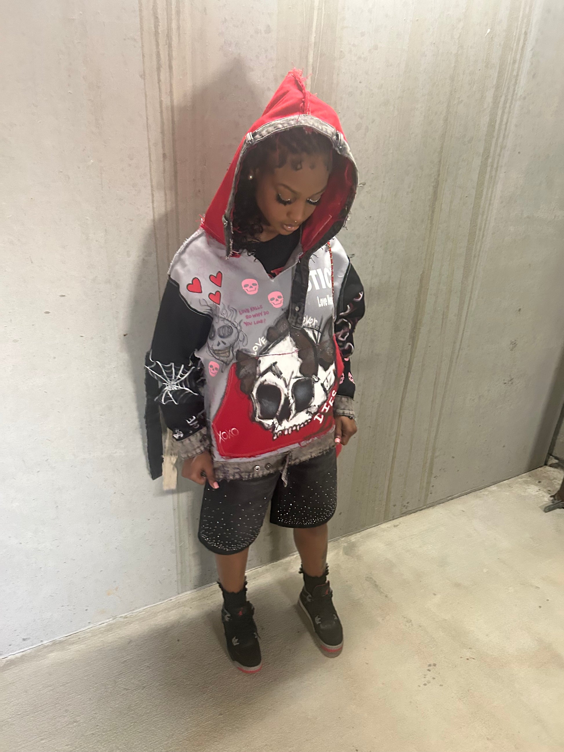 “Hand Constructed” Women’s Hoodie