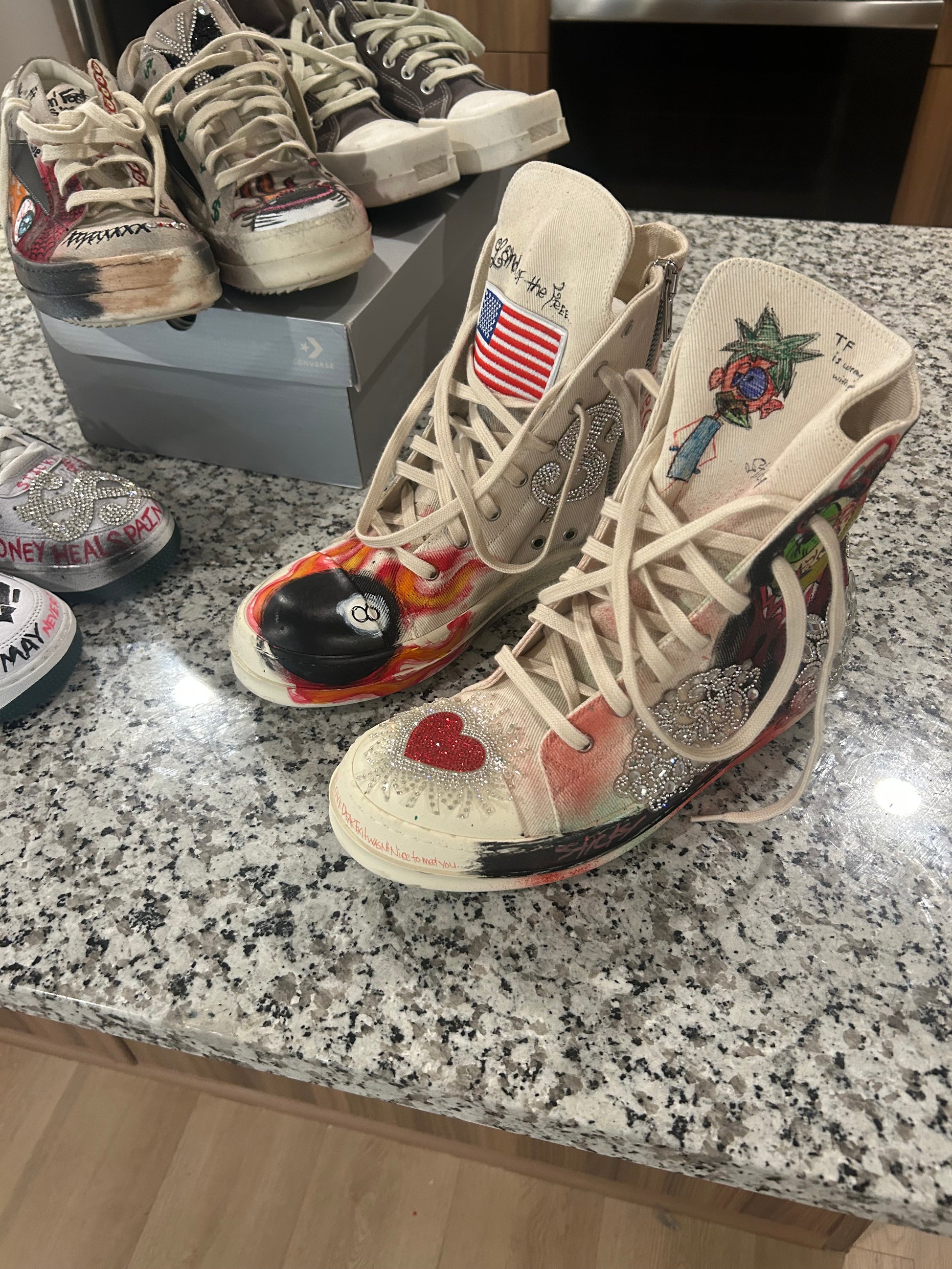 1 of 1 High Top Rick Owens