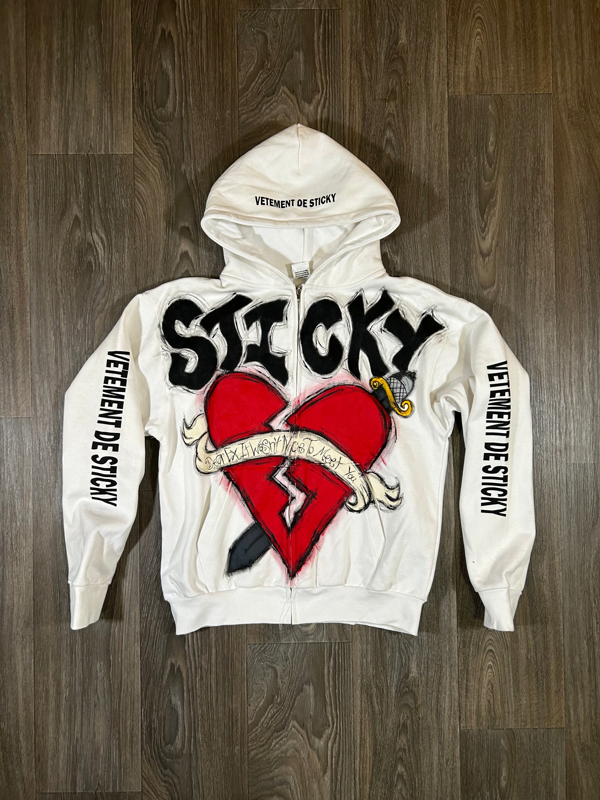 “It Wasn’t Nice To Meet” Zip Up