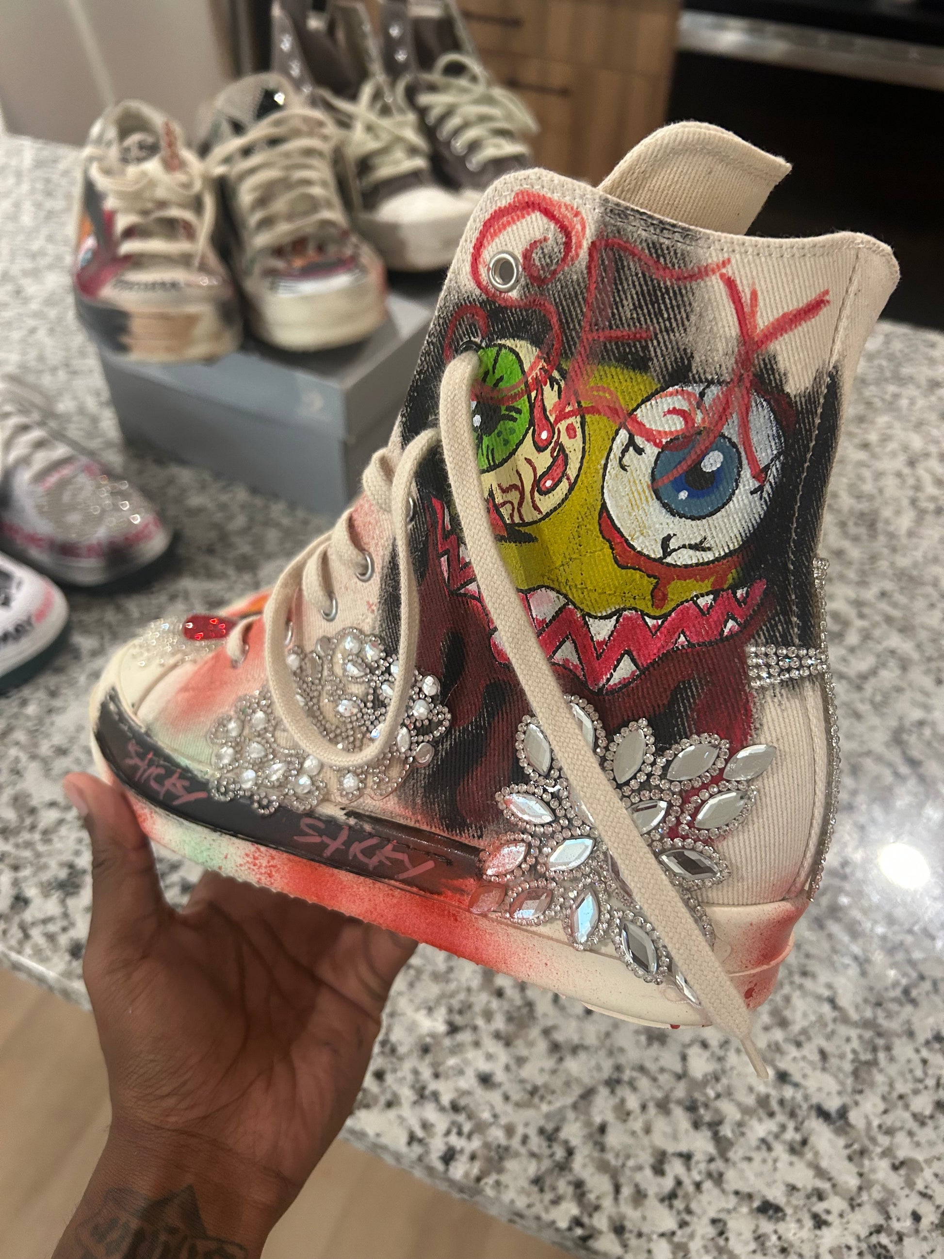 1 of 1 High Top Rick Owens