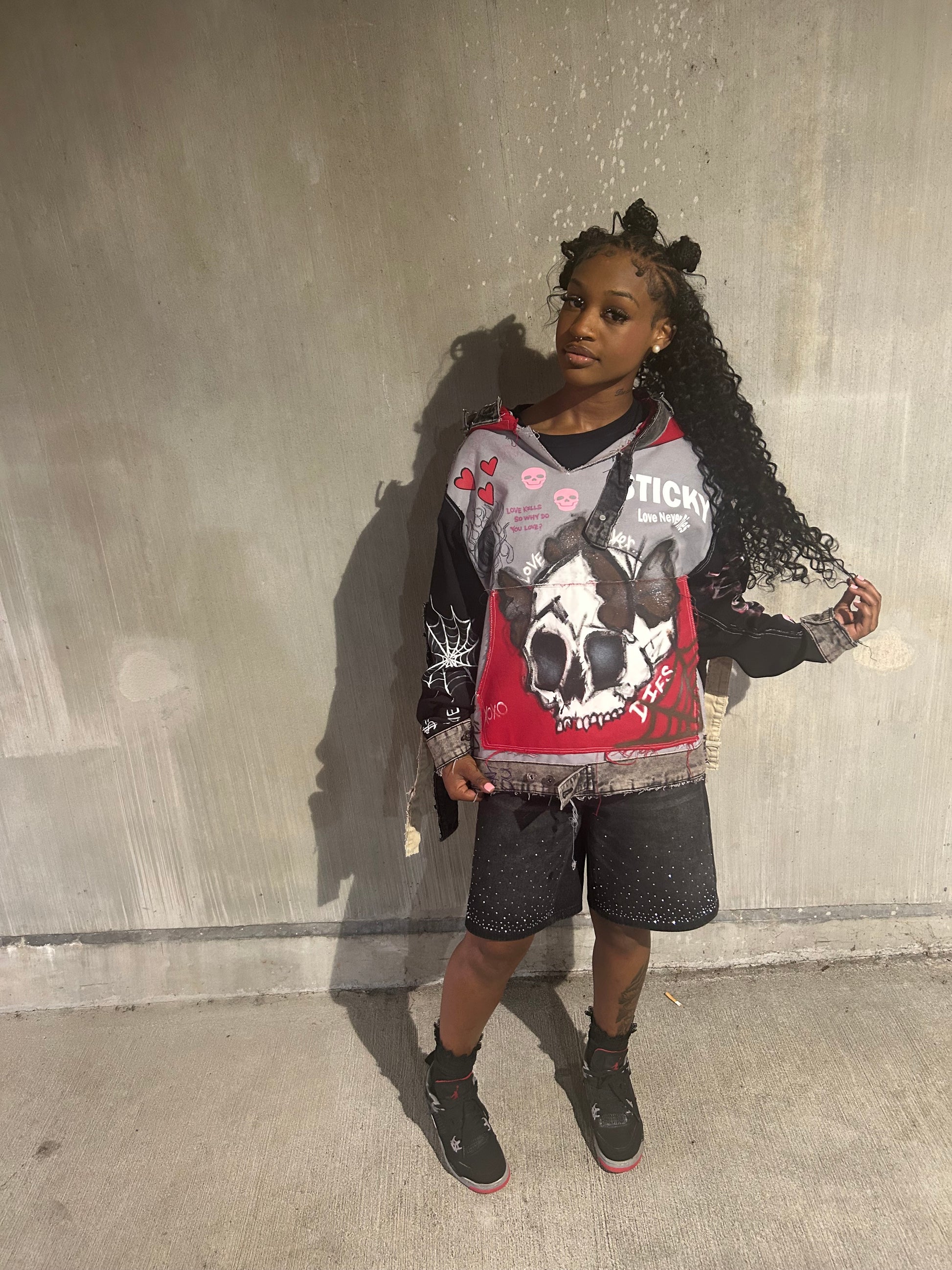 “Hand Constructed” Women’s Hoodie