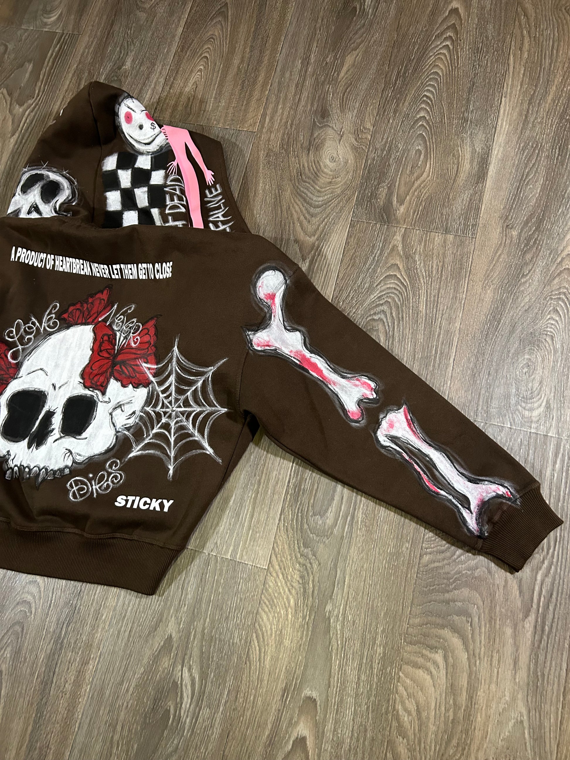“Life’s A Gamble” Zip Up