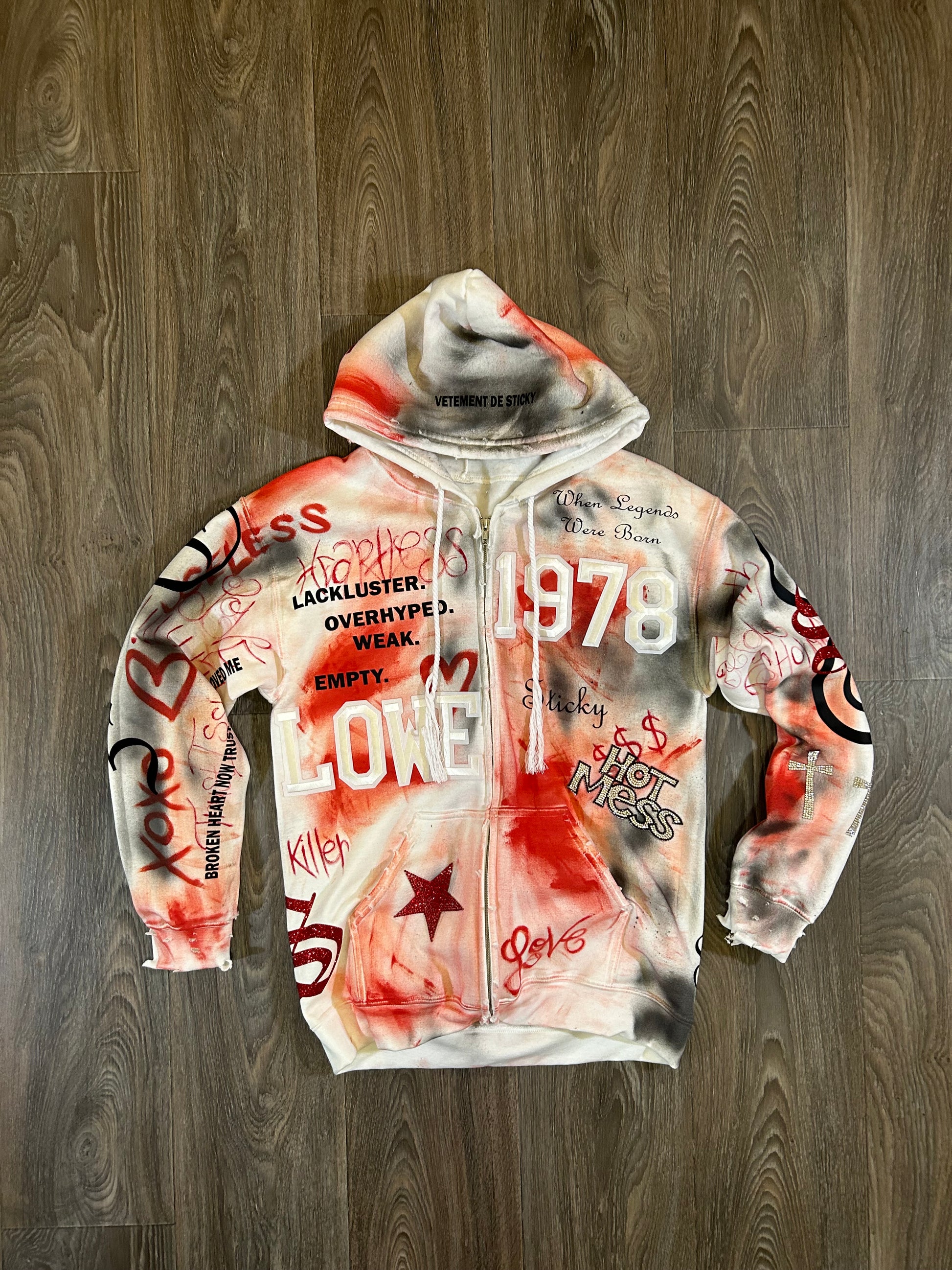 “When Legends Were Born” Zip Up