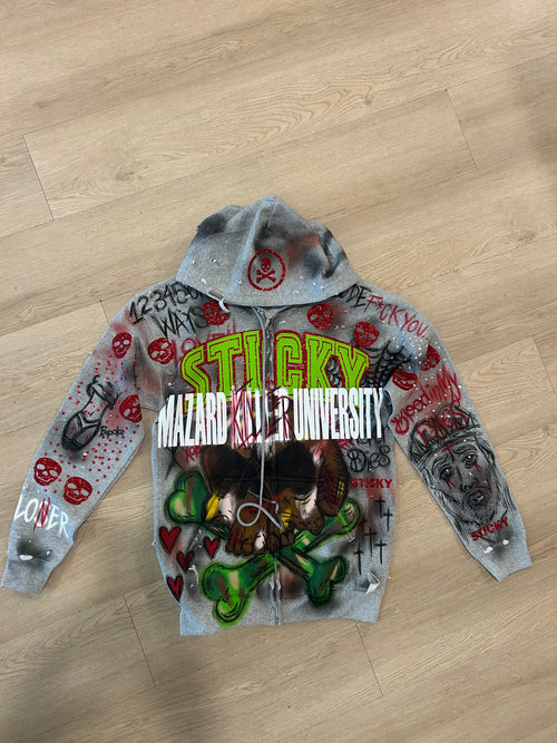 “Bipolar Lover” Zip Up