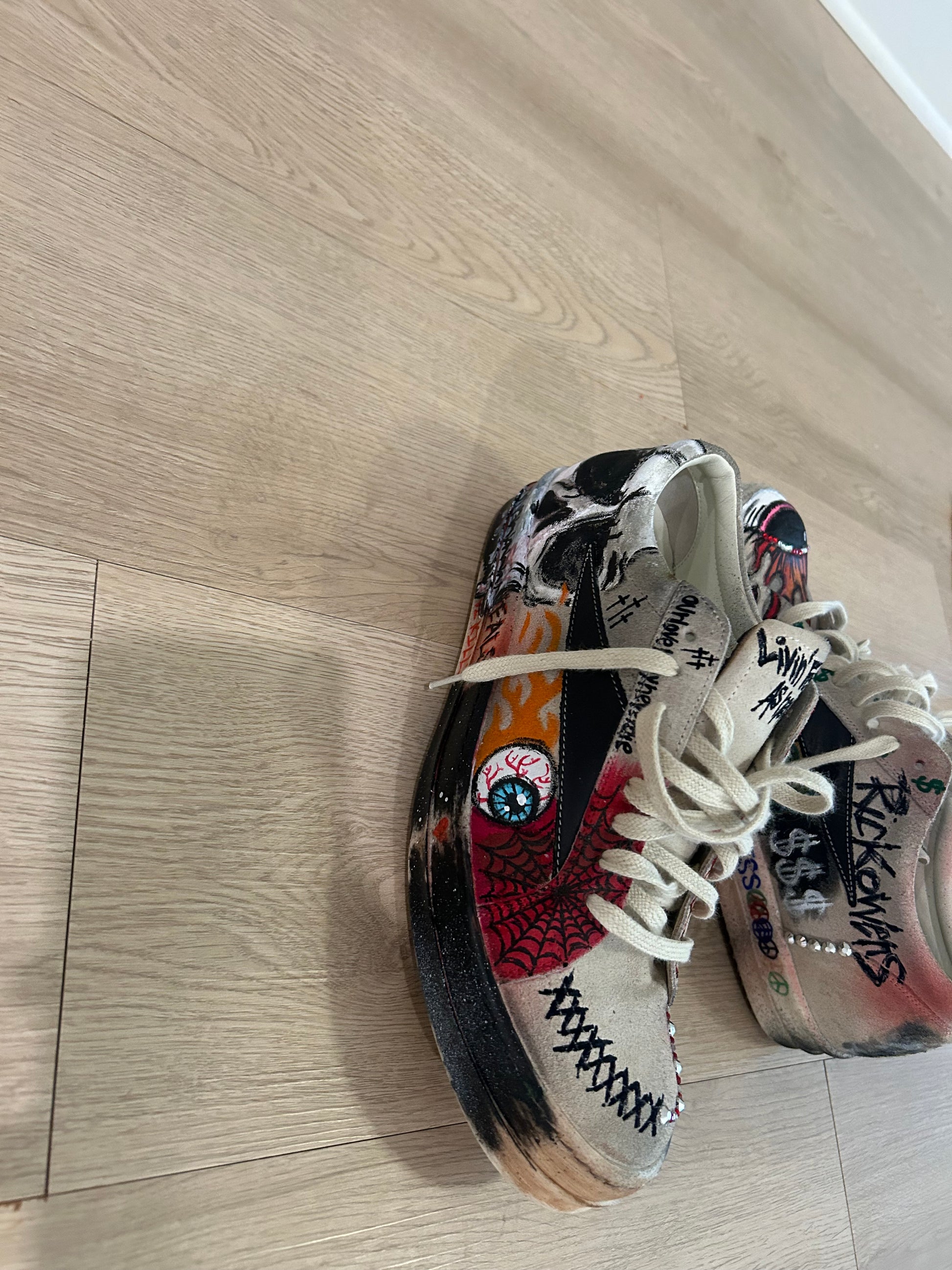 1 of 1 Custom Low Top Ricks