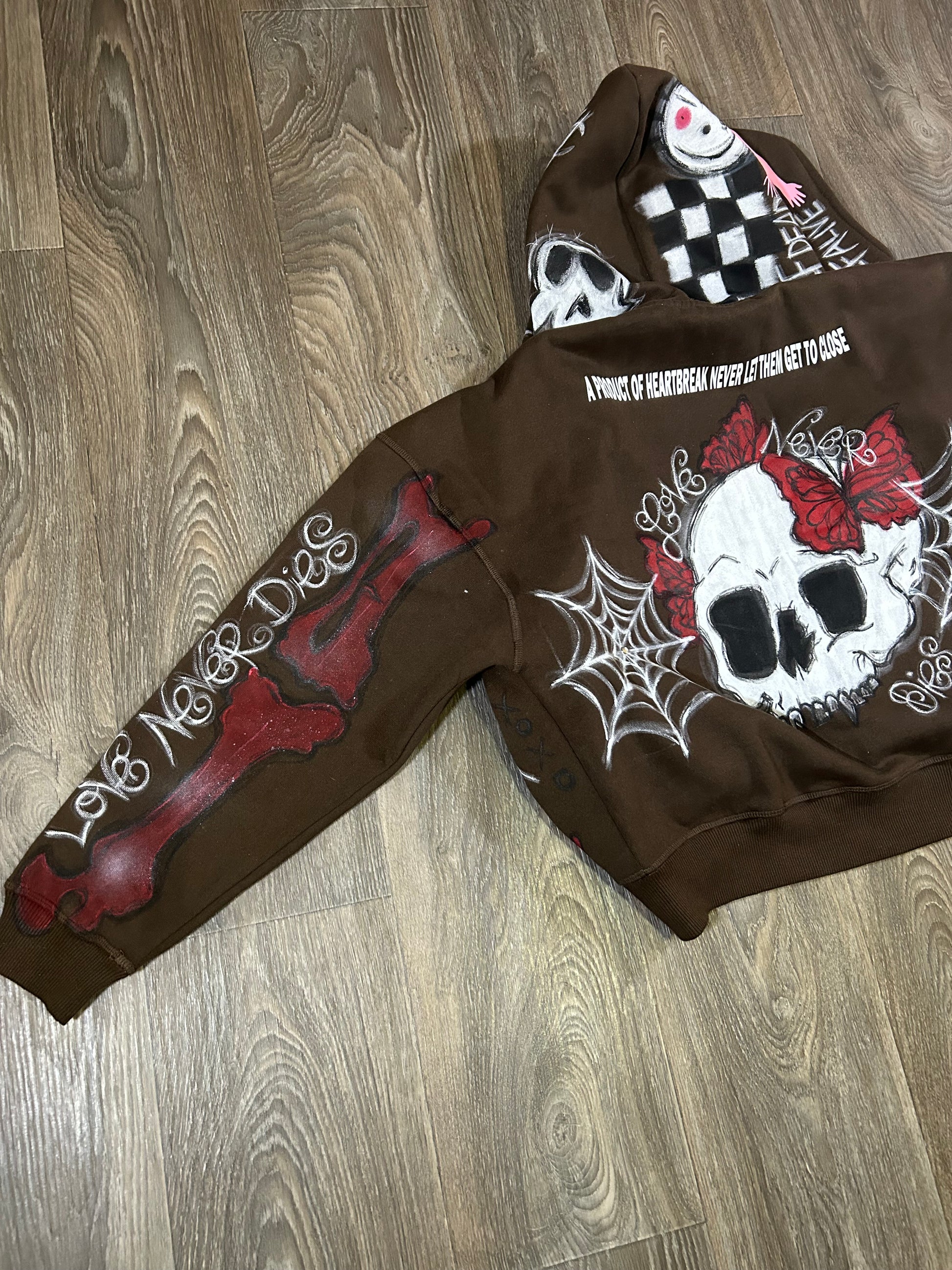 “Life’s A Gamble” Zip Up