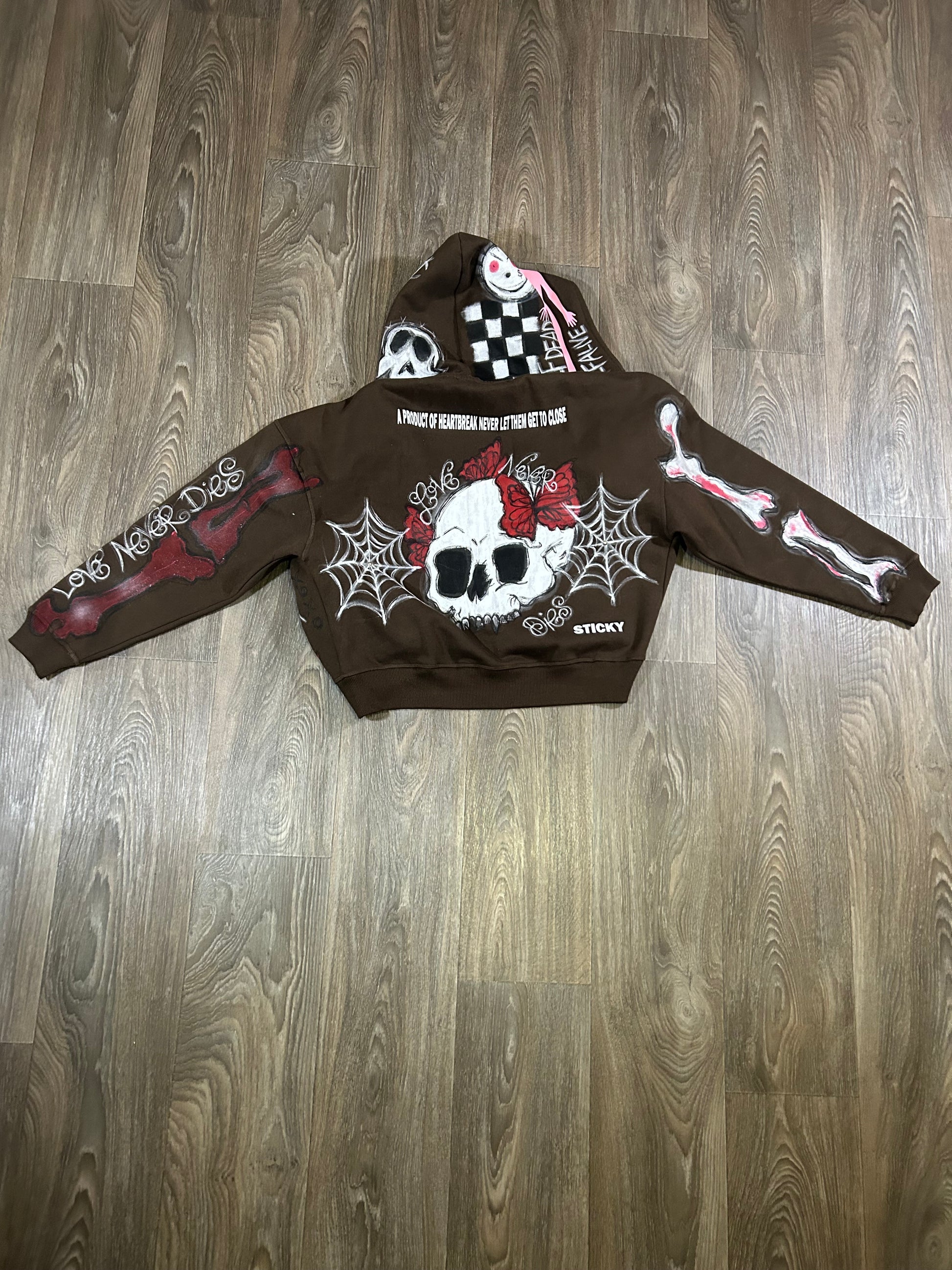“Life’s A Gamble” Zip Up